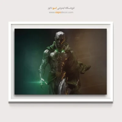 تابلو داستانی کمیک بوک - دکتر دووم – تابلو کمیک استریپ - اسپو دکور