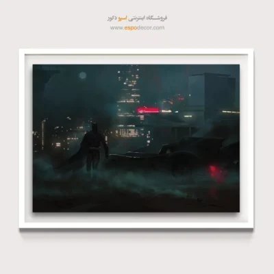 تابلو دیواری جذاب برای گیمرها - بتمن بازمیگردد – تابلو کمیک استریپ - اسپو دکور