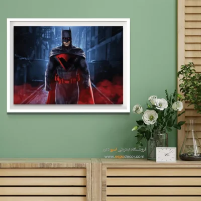 تابلو دیواری شخصیت کمیک - بروس – تابلو کمیک استریپ - اسپو دکور