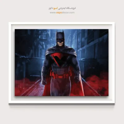 تابلو دیواری شخصیت کمیک - بروس – تابلو کمیک استریپ - اسپو دکور