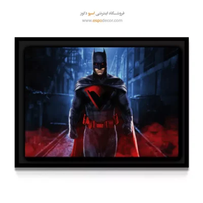 تابلو دیواری شخصیت کمیک - بروس – تابلو کمیک استریپ - اسپو دکور