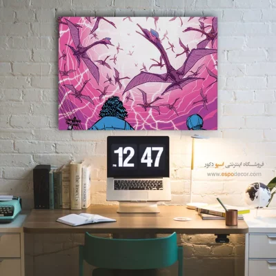 خرید تابلو با طرح کمیک