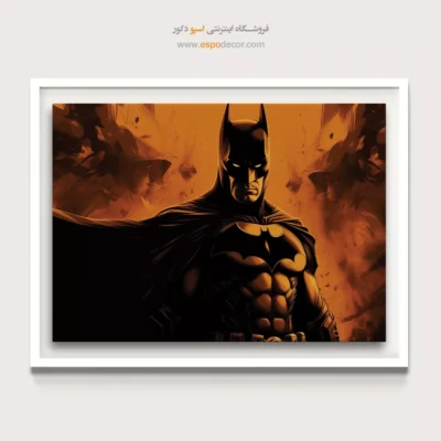 خرید تابلو شخصیت‌های کمیک - بتمن در خیال – تابلو کمیک استریپ - اسپو دکور