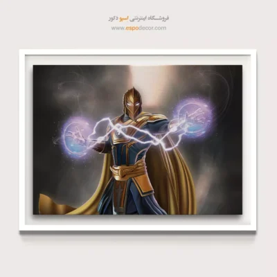 تابلو دیواری جذاب برای اتاق خواب نوجوان - دکتر سرنوشت – تابلو کمیک استریپ - اسپو دکور