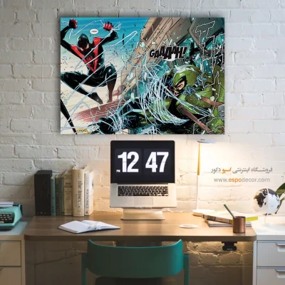 تابلو داستانی با تصاویر کمیک