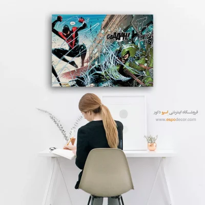 تابلو داستانی با تصاویر کمیک