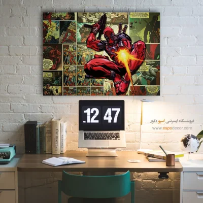 تابلو با تصاویر کمیک بوک