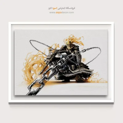 تابلو گرافیکی کمیک بوک - روح انتقام – تابلو کمیک استریپ - اسپو دکور