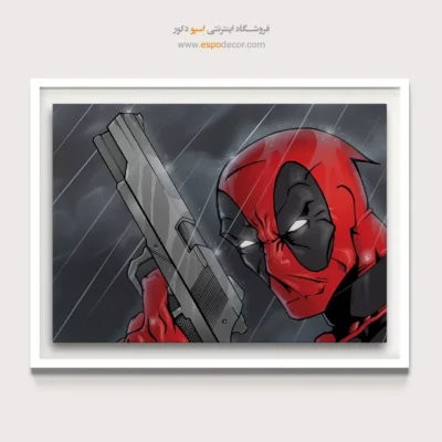 تابلو با شخصیت‌های داستانی - نبرد – تابلو کمیک استریپ - اسپو دکور
