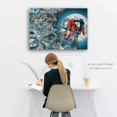 تابلو هنری با شخصیت‌های کمیک