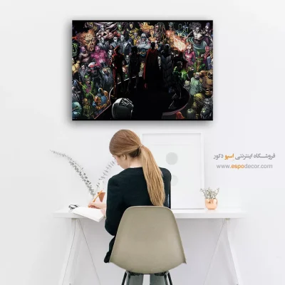 خرید تابلو فانتزی قهرمانی