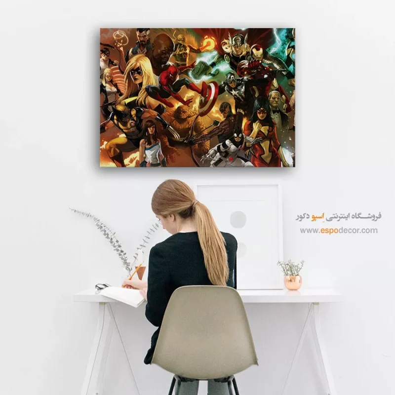 تابلو دیواری خاص و شیک برای اتاق نوجوان