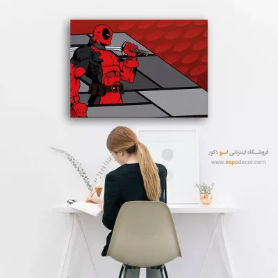 خرید تابلو مدرن فانتزی - شگفت‌انگیز – تابلو کمیک استریپ - اسپو دکور
