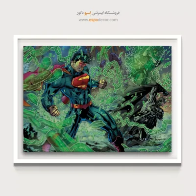تابلو با تصاویر قهرمانان کمیک - افسانه‌های کهکشان – تابلو کمیک استریپ - اسپو دکور
