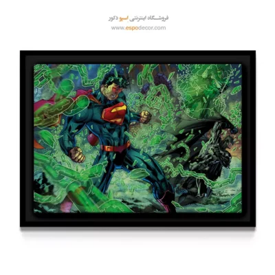 تابلو با تصاویر قهرمانان کمیک - افسانه‌های کهکشان – تابلو کمیک استریپ - اسپو دکور
