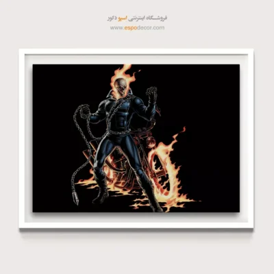 تابلو گرافیکی داستانی - جاویدان – تابلو کمیک استریپ - اسپو دکور