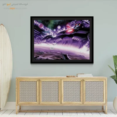 خرید تابلو با طرح‌های داستانی - گالاکتوس – تابلو کمیک استریپ - اسپو دکور