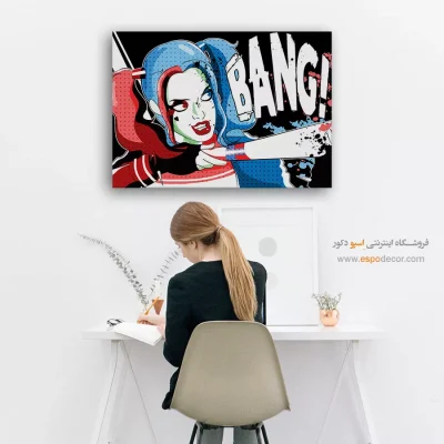 تابلو دیواری ساده برای اتاق گیمر