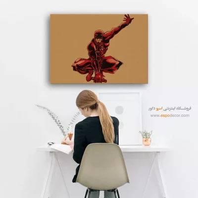 تابلو شخصیت‌های قهرمانی کمیک