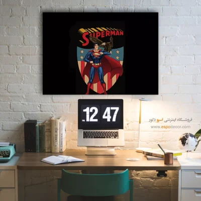 تابلو با طرح‌های فانتزی - داستان‌ عدالت – تابلو کمیک استریپ - اسپو دکور