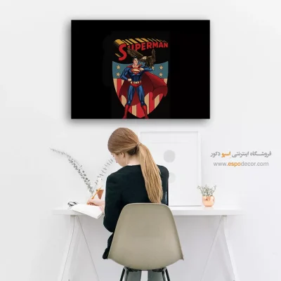 تابلو با طرح‌های فانتزی - داستان‌ عدالت – تابلو کمیک استریپ - اسپو دکور