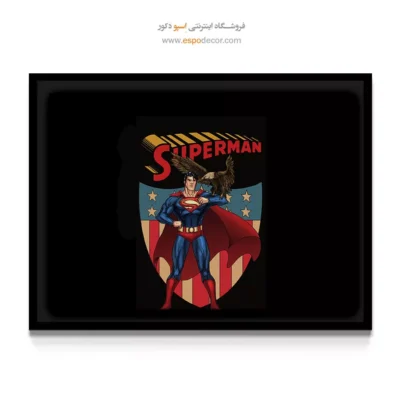 تابلو با طرح‌های فانتزی - داستان‌ عدالت – تابلو کمیک استریپ - اسپو دکور