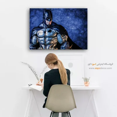 تابلو مدرن با طرح کمیک - بتمن: آرکهام – تابلو کمیک استریپ - اسپو دکور