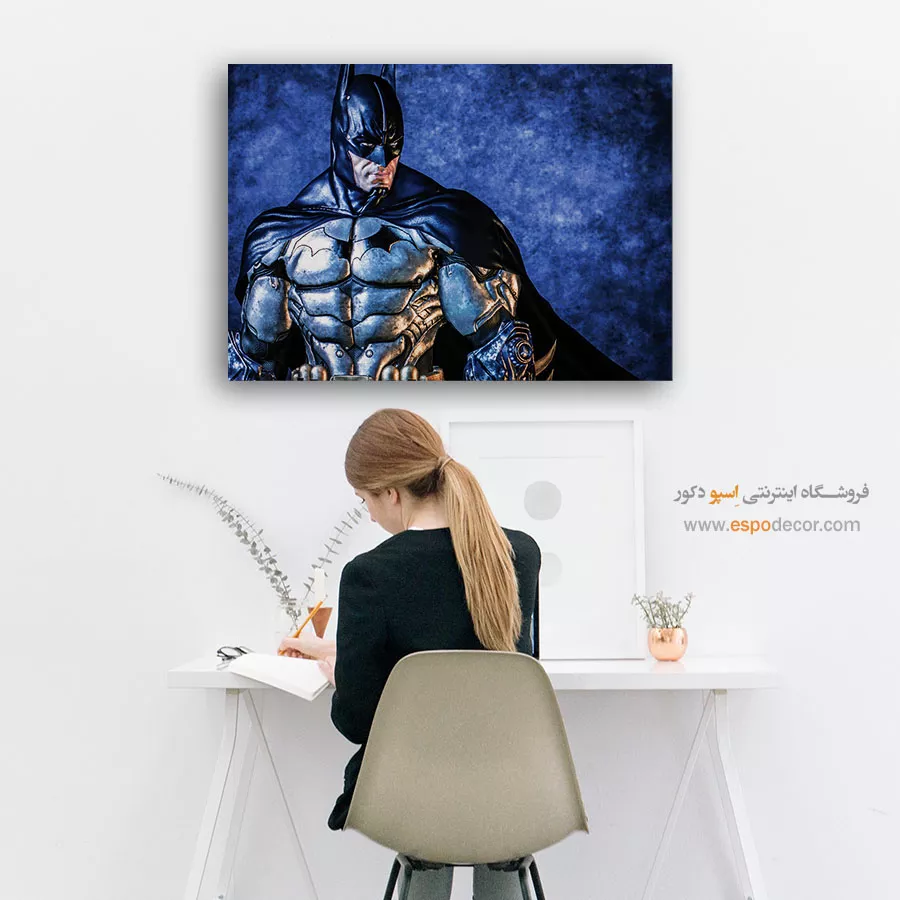 تابلو مدرن با طرح کمیک - بتمن: آرکهام – تابلو کمیک استریپ - اسپو دکور