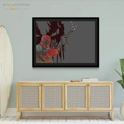 تابلو با طرح‌های داستانی فانتزی - قدرت‌ جاودانه – تابلو کمیک استریپ - اسپو دکور