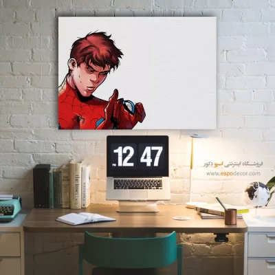 تابلو با طرح‌های رنگی کمیک