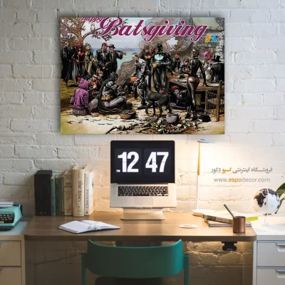 تابلو دیواری پرطرفدار برای جوانان - بتس گیوینگ – تابلو کمیک - اسپو دکور