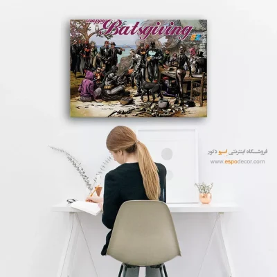 تابلو دیواری پرطرفدار برای جوانان - بتس گیوینگ – تابلو کمیک - اسپو دکور