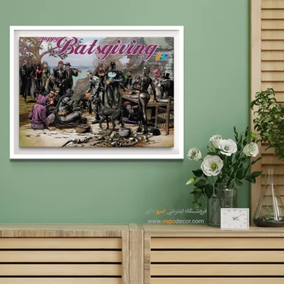 تابلو دیواری پرطرفدار برای جوانان - بتس گیوینگ – تابلو کمیک - اسپو دکور