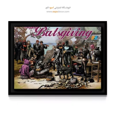 تابلو دیواری پرطرفدار برای جوانان - بتس گیوینگ – تابلو کمیک - اسپو دکور