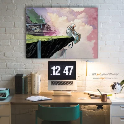 خرید تابلو شخصیت‌های داستانی - شبگرد – تابلو کمیک استریپ - اسپو دکور