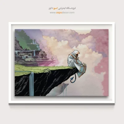 خرید تابلو شخصیت‌های داستانی - شبگرد – تابلو کمیک استریپ - اسپو دکور