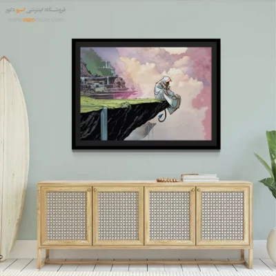 خرید تابلو شخصیت‌های داستانی - شبگرد – تابلو کمیک استریپ - اسپو دکور