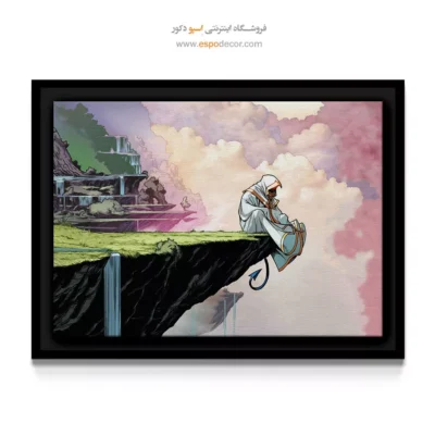 خرید تابلو شخصیت‌های داستانی - شبگرد – تابلو کمیک استریپ - اسپو دکور