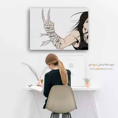 تابلو با کاراکترهای فانتزی کمیک