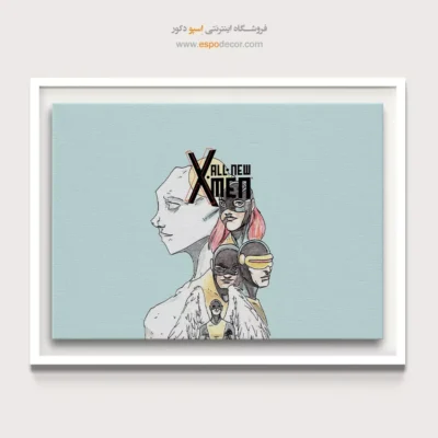 خرید تابلو با کاراکترهای فانتزی - مردان ایکس – تابلو کمیک استریپ - اسپو دکور