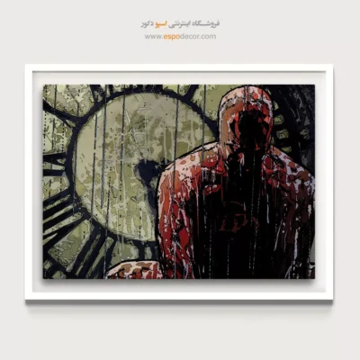 خرید تابلو فانتزی با کاراکترهای کمیک - دردویل مارول – تابلو کمیک استریپ - اسپو دکور