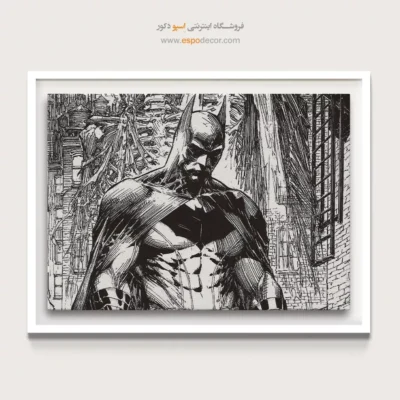 تابلو با تصاویر داستانی کمیک - قهرمان – تابلو کمیک استریپ - اسپو دکور