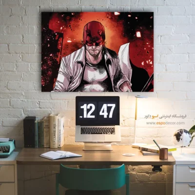 خرید تابلو هنری با طرح‌های کمیک - مت – تابلو کمیک استریپ - اسپو دکور