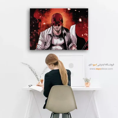 خرید تابلو هنری با طرح‌های کمیک - مت – تابلو کمیک استریپ - اسپو دکور
