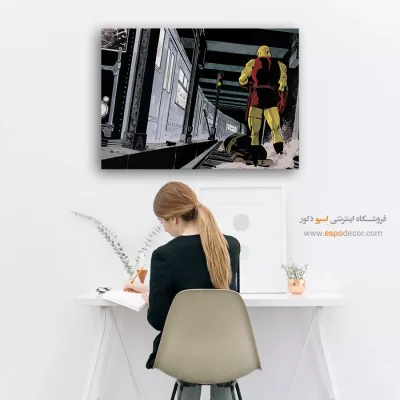 خرید تابلو مدرن با تصاویر کمیک