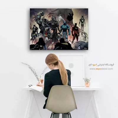 خرید تابلو با طرح گرافیکی کمیک