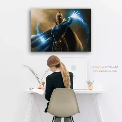 تابلو کمیک با شخصیت قهرمانی