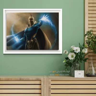 تابلو کمیک با شخصیت قهرمانی - کنت نلسون – تابلو کمیک استریپ - اسپو دکور