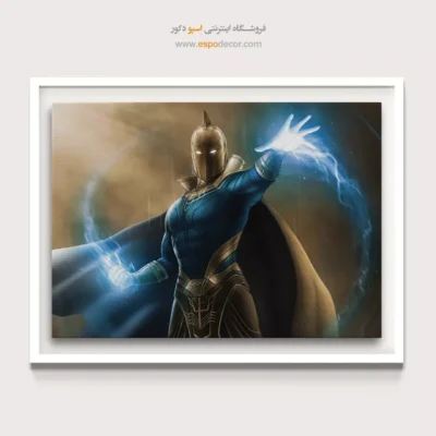 تابلو کمیک با شخصیت قهرمانی - کنت نلسون – تابلو کمیک استریپ - اسپو دکور