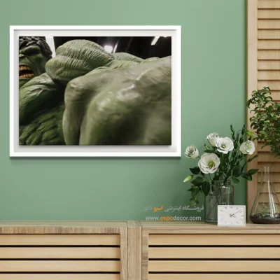 کمیک استریپ ابرقهرمانی - ضربات آهنین – تابلو کمیک استریپ - اسپو دکور